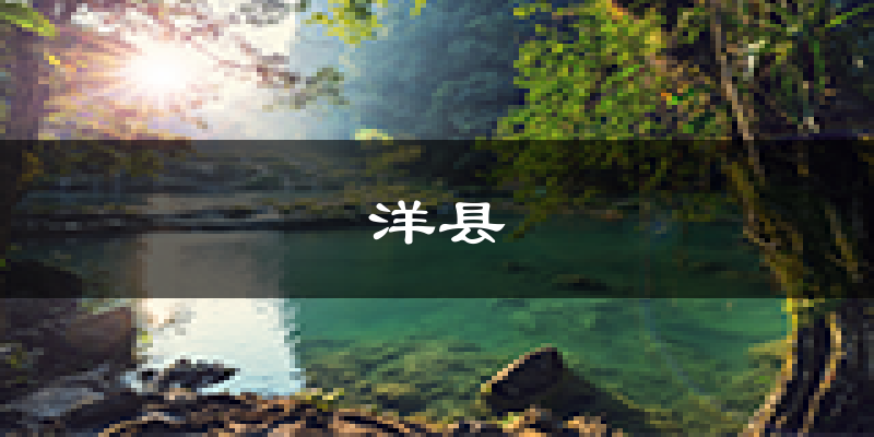 洋县天气预报未来一周