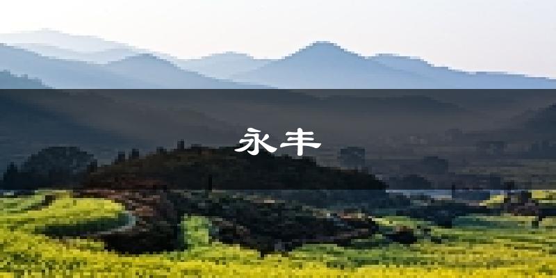 永丰天气预报未来一周