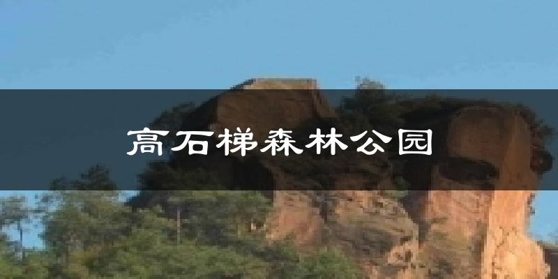 高石梯森林公园天气未来15天