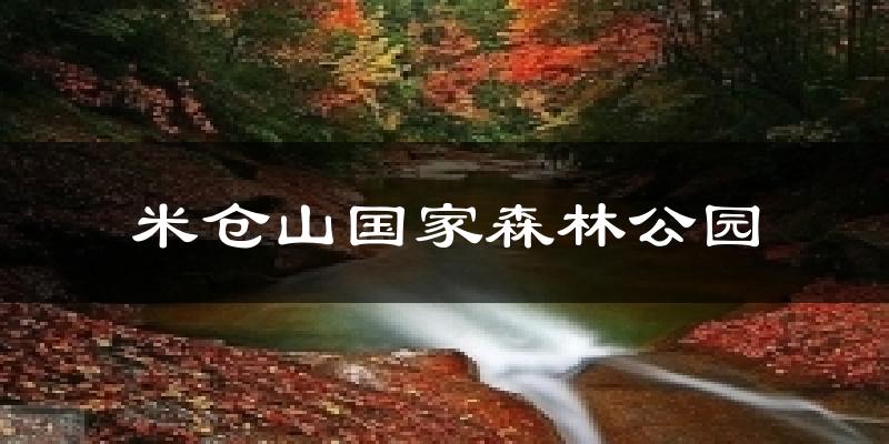 米仓山国家森林公园今日天气